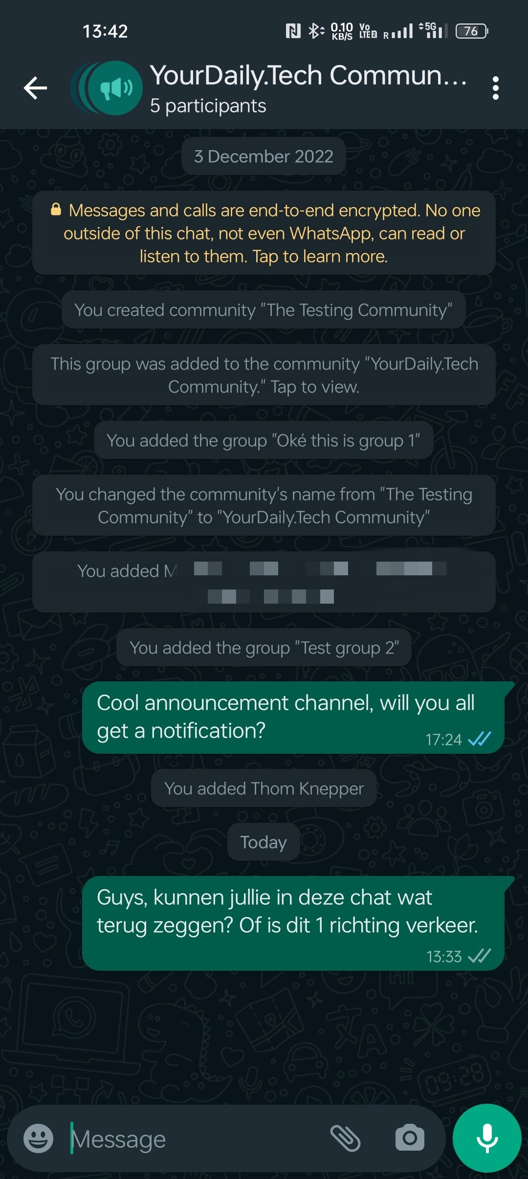 WhatsApp Community's & Polls: some features that are petty nice, but not for everyone