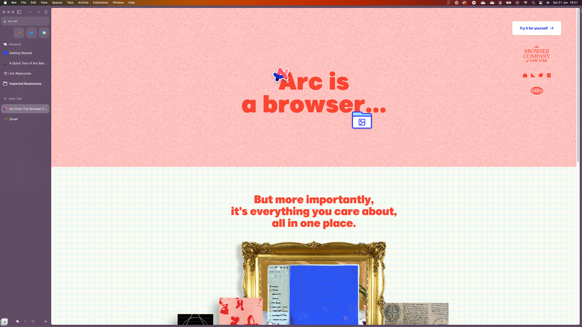 Arc Browser - The future of browsers