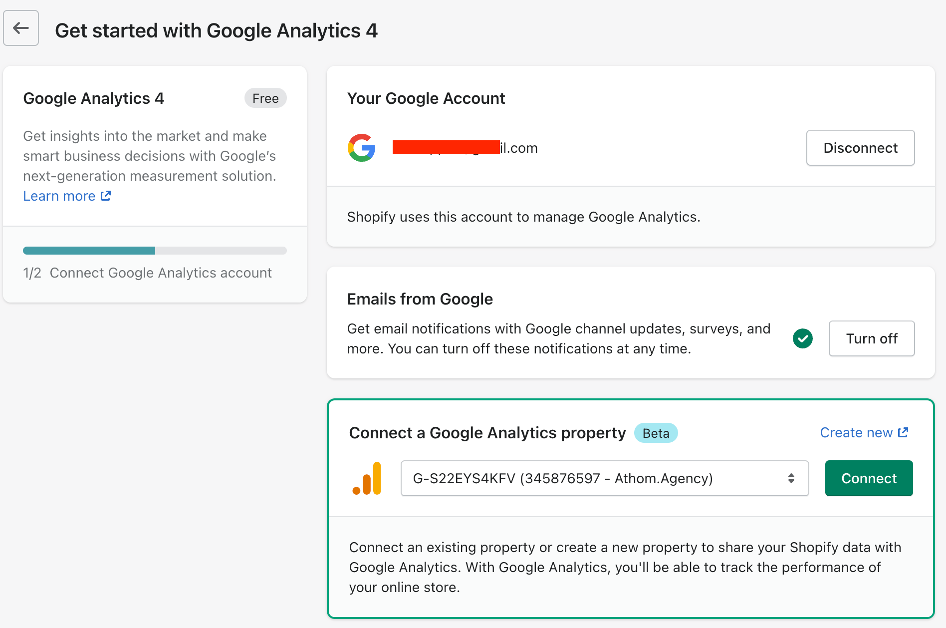 How to setup Google Analytics 4 (GA4) in Shopify